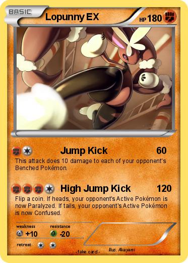 Pokemon Lopunny EX