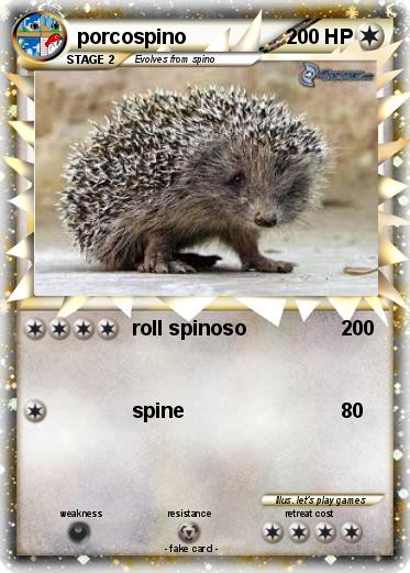 Pokemon porcospino