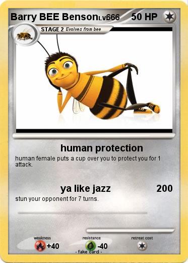Pokemon Barry BEE Benson
