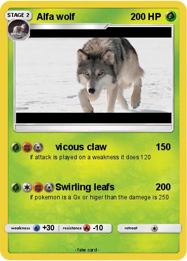 Pokemon Alfa wolf