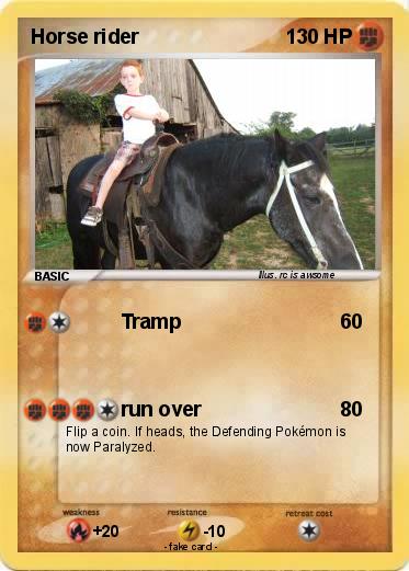 Pokemon Horse rider