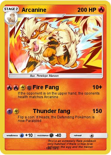 Pokemon Arcanine