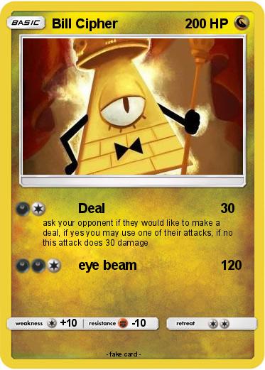 Pokemon Bill Cipher