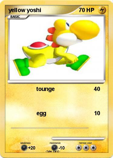 Pokemon yellow yoshi
