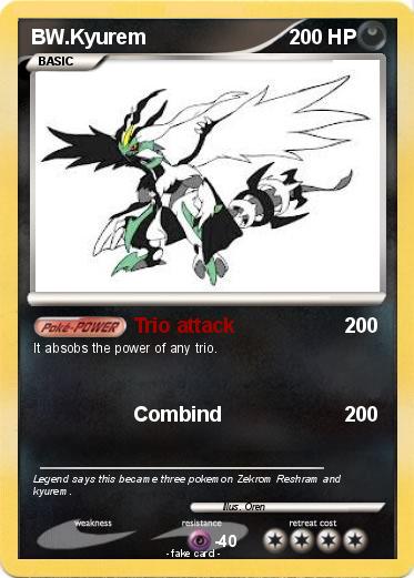 Pokemon BW.Kyurem