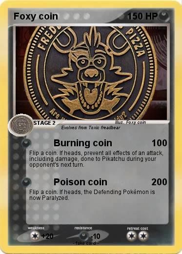 Pokemon Foxy coin