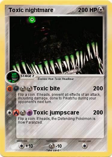 Pokemon Toxic nightmare