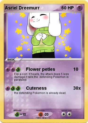 Pokemon Asriel Dreemurr