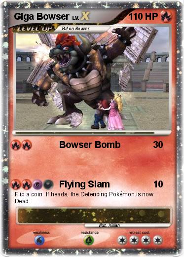 Pokemon Giga Bowser