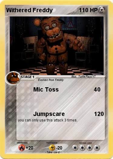 Pokemon Withered Freddy