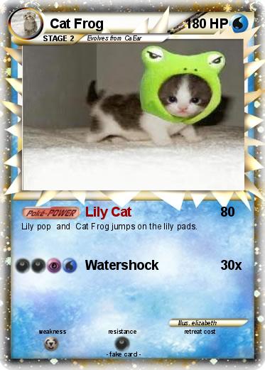 Pokemon Cat Frog