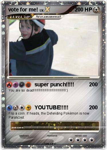 Pokemon vote for me!