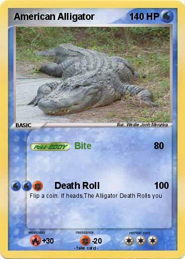 Pokemon American Alligator