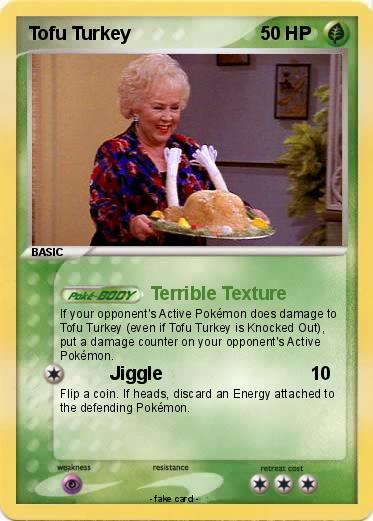 Pokemon Tofu Turkey