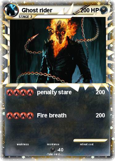 Pokemon Ghost rider