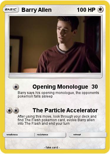 Pokemon Barry Allen