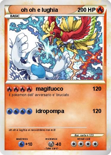 Pokemon oh oh e lughia