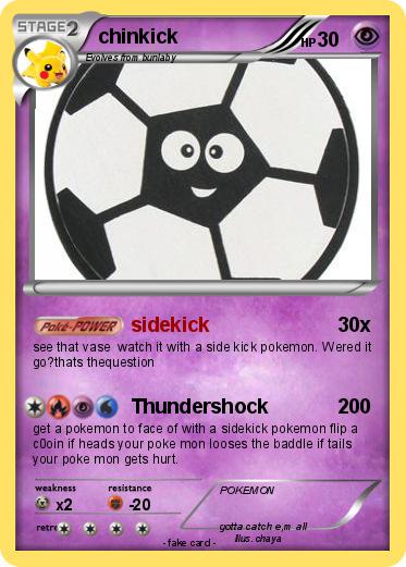 Pokemon chinkick