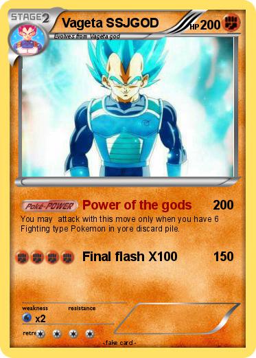 Pokemon Vageta SSJGOD