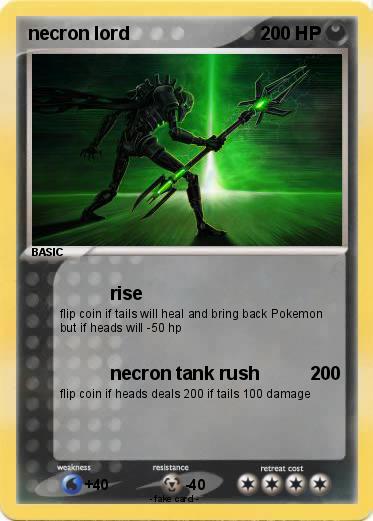 Pokemon necron lord