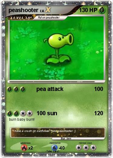 Pokemon peashooter