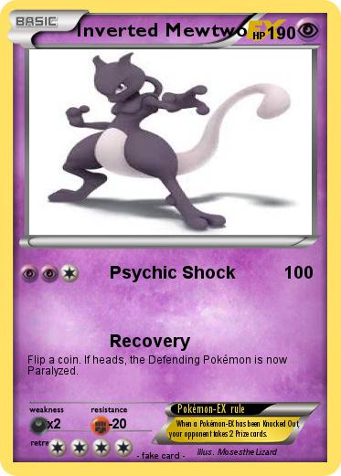 Pokemon Inverted Mewtwo