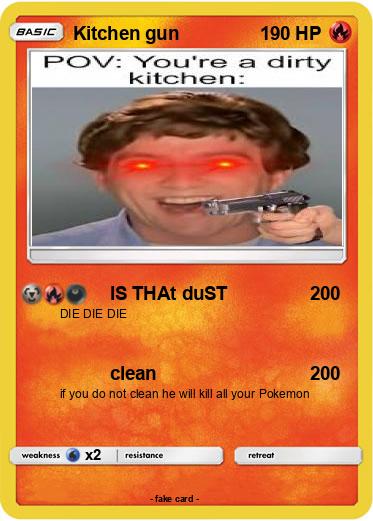 Pokemon Kitchen gun