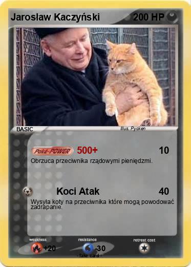 Pokemon Jarosław Kaczyński