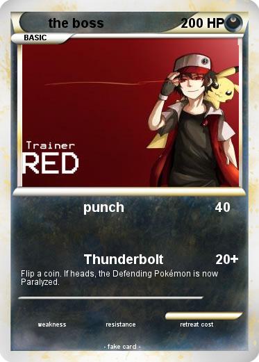 Pokemon the boss