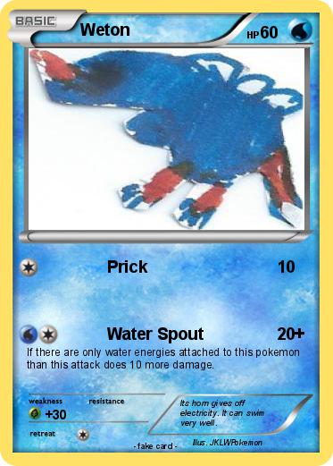 Pokemon Weton