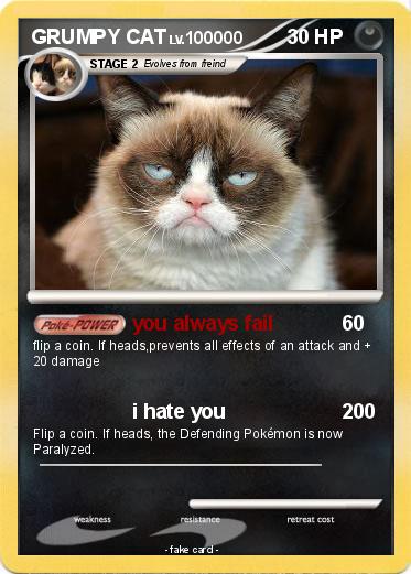 Pokemon GRUMPY CAT