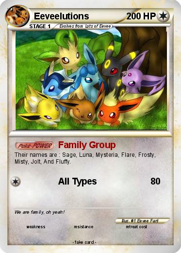 Pokemon Eeveelutions