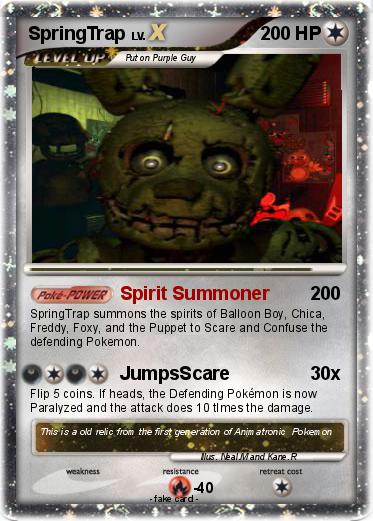 Pokemon SpringTrap