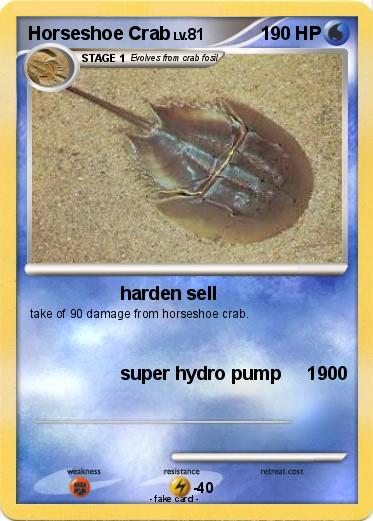 Pokemon Horseshoe Crab