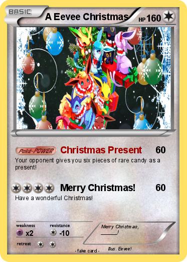 Pokemon A Eevee Christmas