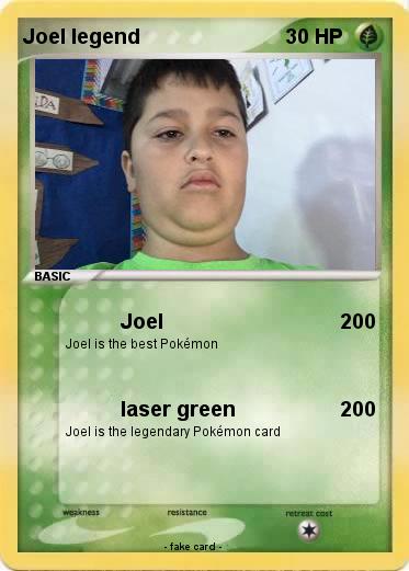 Pokemon Joel legend