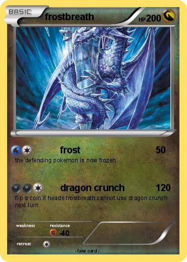 Pokemon frostbreath