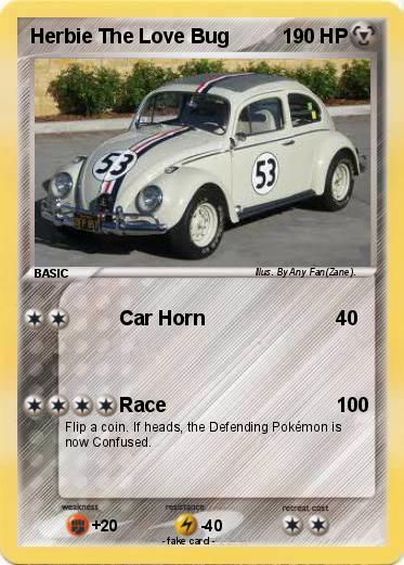 Pokemon Herbie The Love Bug