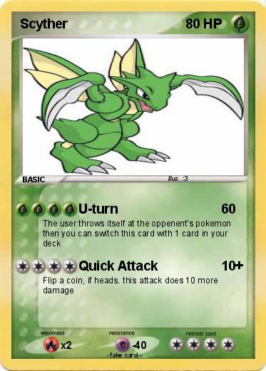 Pokemon Scyther