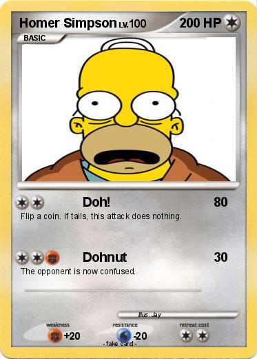 Pokemon Homer Simpson