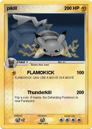 Pokemon pikill