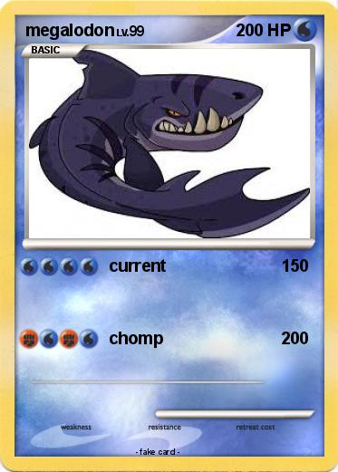 Pokemon megalodon