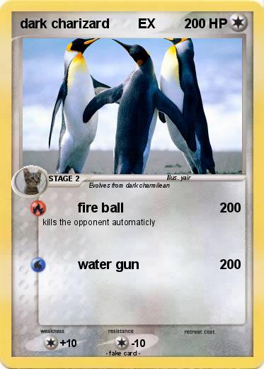 Pokemon dark charizard        EX