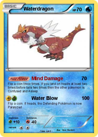 Pokemon Waterdragon