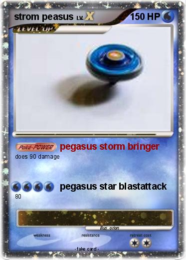 Pokemon strom peasus