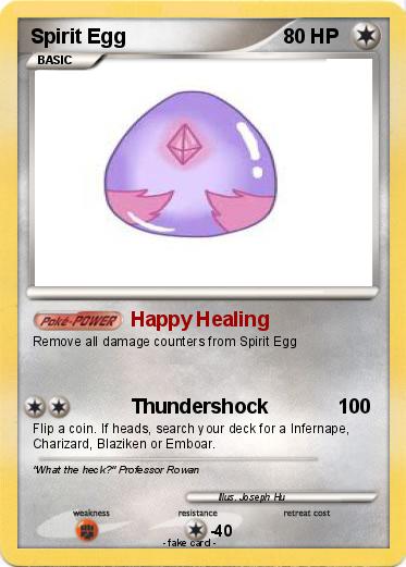Pokemon Spirit Egg