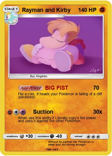 Pokemon Rayman and Kirby