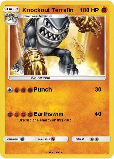 Pokemon Knockout Terrafin