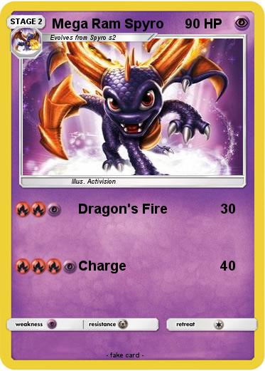 Pokemon Mega Ram Spyro