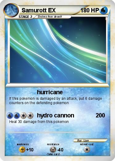 Pokemon Samurott EX